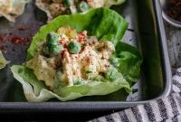 Chicken & Egg Salad Lettuce Wraps for Quick Crowd-Friendly Lunch