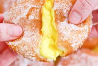 Lemon Curd-Filled Donuts: Zesty Jam-Filled Donut Recipe