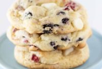 Patriotic Red, White & Blue Cake Mix Cookies Recipe