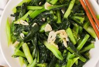 Garlic Chinese Broccoli Stir-Fry with Oyster Sauce Recipe