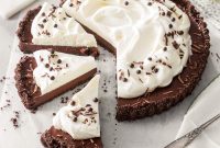 Sparkling Wine Chocolate Ganache Tart Recipe for Special Occasions