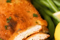 Crispy Romano-Crusted Chicken with Garlic Herb Flavor