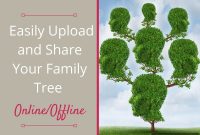 Upload and Share Your Family Tree on Ancestry, Findmypast & MyHeritage