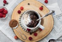 3-Ingredient Microwave Mug Cake Recipe in Minutes