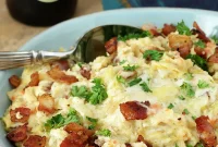 Colcannon with Bacon: Traditional Irish Mashed Potatoes Recipe