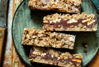 Chewy Coconut Oatmeal Chocolate Bars Recipe