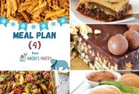 4-Week Meal Plan: Simple Weekly Menus for Balanced Eating