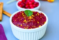 Grand Marnier Cranberry Sauce Recipe for Holiday Dinners