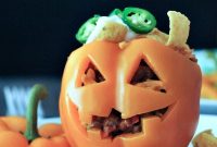 Frito Pie Stuffed Peppers Recipe — Tex-Mex Chili Cheese Peppers