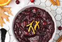 Slow-Cooker Cranberry Sauce for Thanksgiving and Holidays