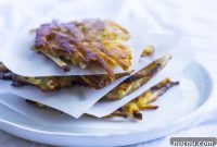 Crispy Sweet Potato and Potato Fritters Recipe