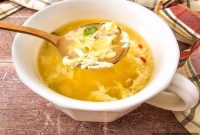 Classic Comfort: Homemade Egg Drop Soup Recipe