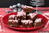 Decadent Chocolate Peppermint Fudge Recipe for the Holidays