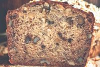 Diamond Walnut Banana Bread Recipe with Crunchy Walnut Topping