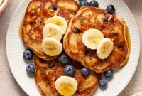 Fluffy Oat Milk Pancakes (Dairy-Free Recipe)