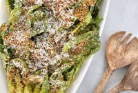 Spicy Caesar Salad with Crunchy Toasted Breadcrumbs Recipe