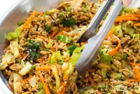 Deconstructed Egg Roll Bowl: Quick Pork and Cabbage Stir-Fry