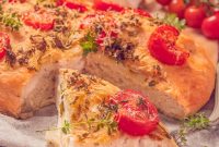 Crispy-Edged Tomato Focaccia with Parmesan and Olive Oil