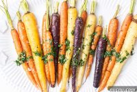 Roasted Rainbow Carrots with Garlic and Fresh Thyme