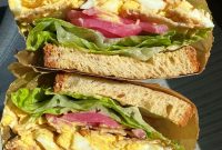 Classic Egg Salad Sandwich with Crispy Potato Chips