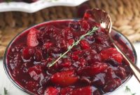 Tangy Cranberry Chutney Recipe for Holiday Roasts and Cheese