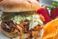 Slow Cooker Hot Honey Chicken Sandwich Recipe for Sweet Heat