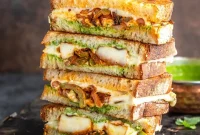 Smoked Tandoori Paneer Sandwich Recipe for Bold Flavor