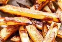 Crispy Oven-Baked Fries with Seasoned Crunch