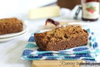 Almond Coconut Banana Bread Recipe with Crunchy Almond Topping