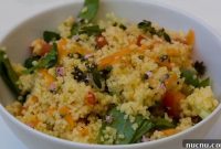 Spicy Couscous Salad with Zesty Lemon and Fresh Herbs