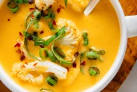 Creamy Curried Cauliflower Soup Recipe for Cozy Weeknights
