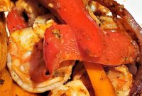 Blackstone Griddle Shrimp Fajitas Recipe — Juicy Sizzling Skillet Meal