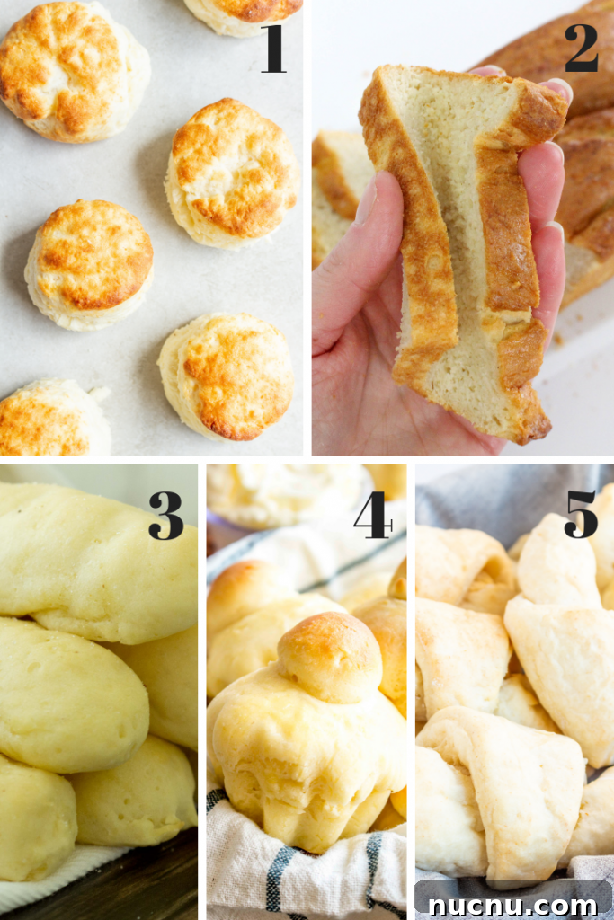 Top Gluten-Free Recipes for Every Meal 6 All the best gluten free recipes for breads and rolls!