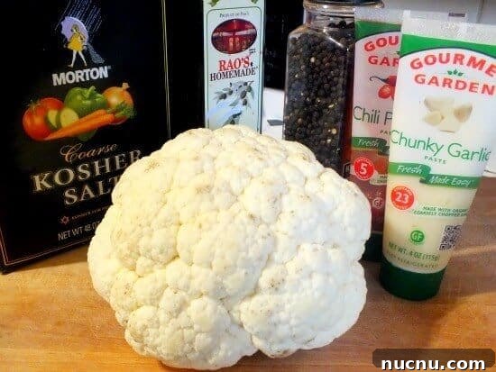Spicy Roasted Cauliflower Side Dish -> Zesty Roasted Cauliflower with Chili and Garlic 3 spicy roasted cauliflower