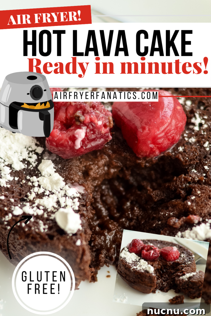 Air Fryer Chocolate Lava Cake (Gluten-Free Option) 10 gluten free air fryer chocolate hot lava cake
