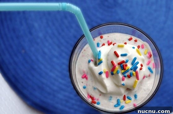 cake batter milkshake cake batter milkshake