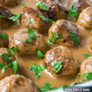 Swedish Chicken Meatballs