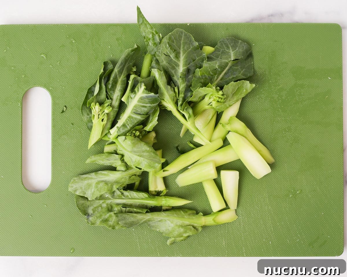Cut stems
