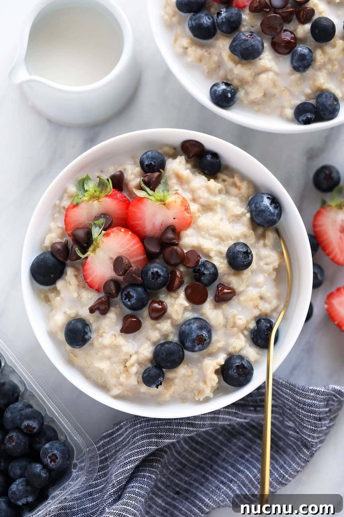 bowl of oatmeal bowl of oatmeal