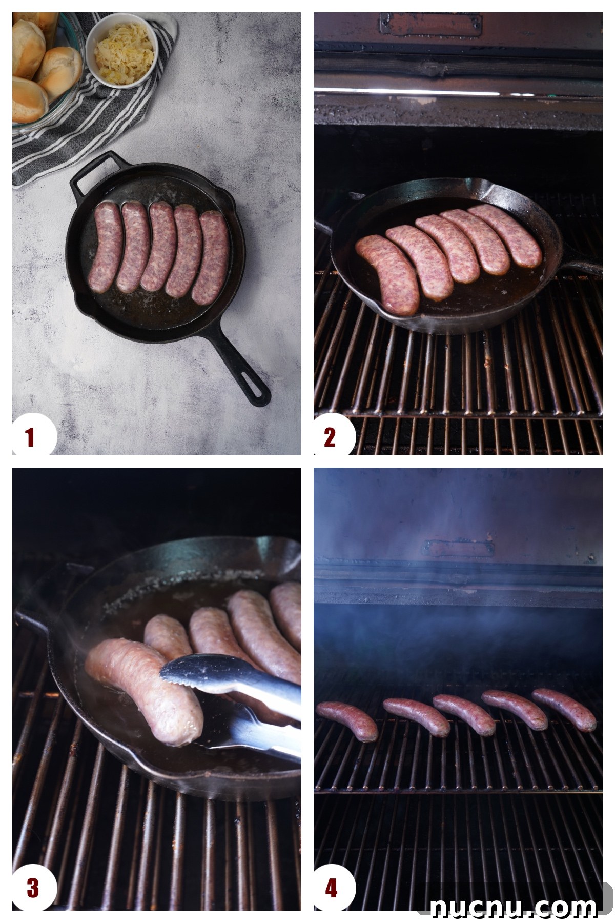 Smoked Bratwurst Recipes: Juicy Grilled Brats with Sauce Ideas 6 how to make smoked brats