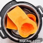 Easy instant pot butternut squash.