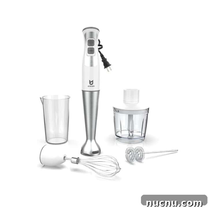 Immersion blender.