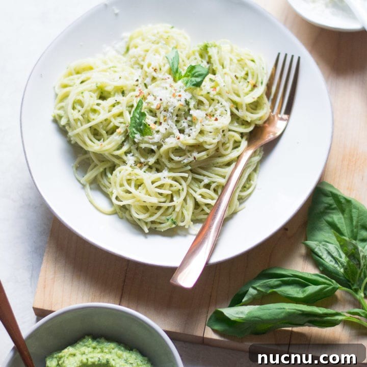 Homemade Zucchini Basil Pesto - Sarcastic Cooking