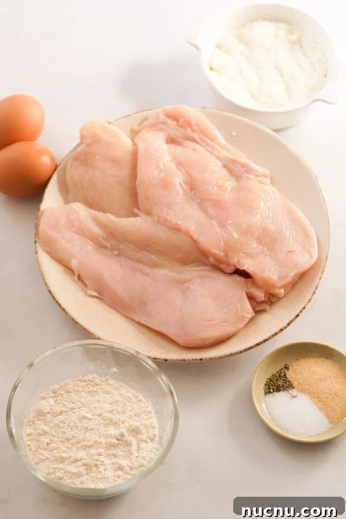 pan fried romano chicken ingredients