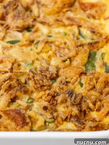 Velveeta green bean casserole.