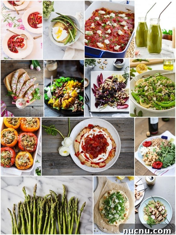 Seasonal recipes for the month of May. #EatSeasonal