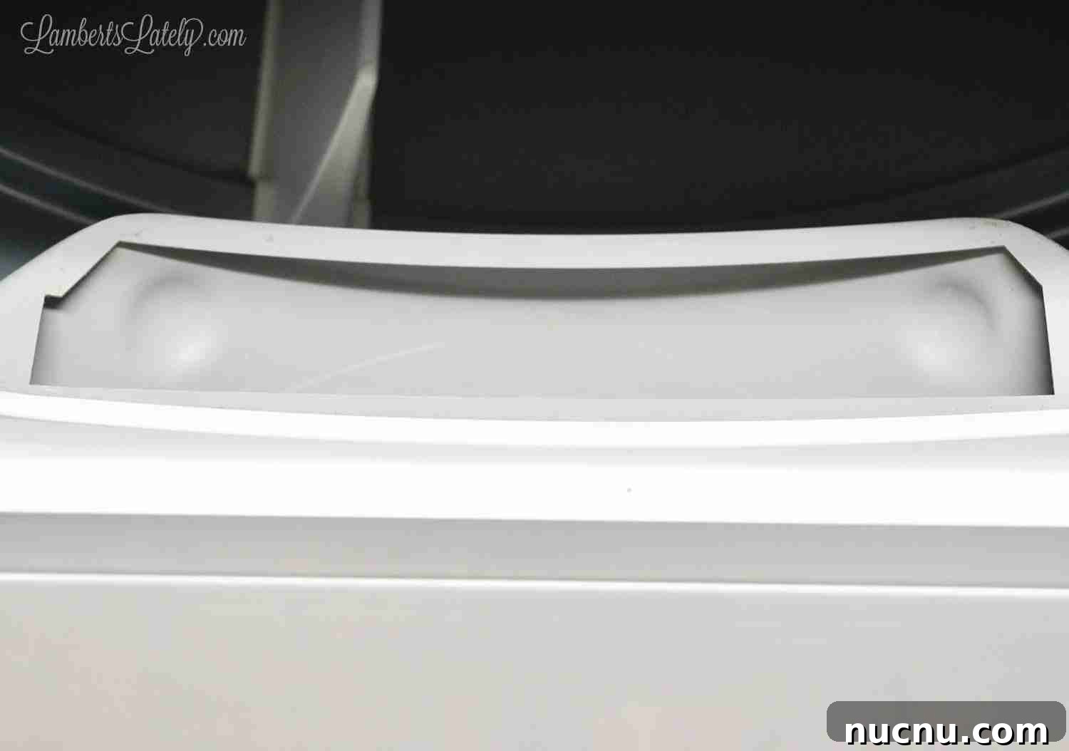 clean dryer lint filter installed in a speed queen