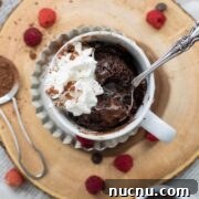 3 ingredient mug cake