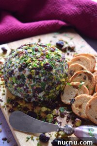 Cranberry Pistachio Goat Cheese Ball Recipe for Parties 18 img 1635 21