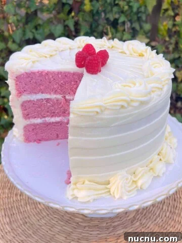 Raspberry Velvet Cake